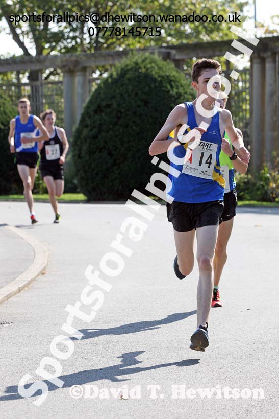 Mens under-17s, Northern Road Relays, Blackpool. Photo: David T. Hewitson/Sports for All Pics